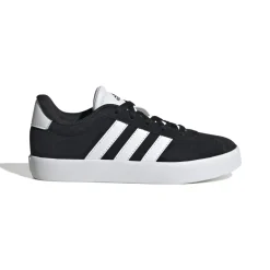 Sneakers nere da ragazzo con strisce bianche adidas VL Court 3.0 K
