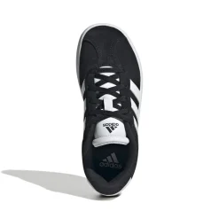 Sneakers nere da ragazzo con strisce bianche adidas VL Court 3.0 K