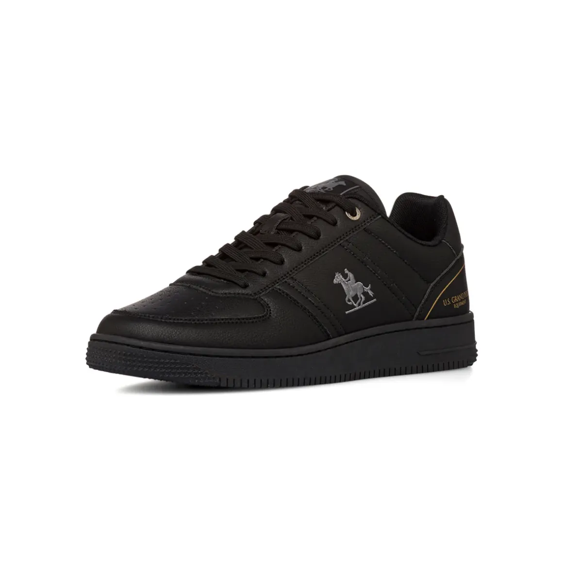 Sneakers nere da Uomo con dettagli in contrasto e logo U.S. Grand Polo