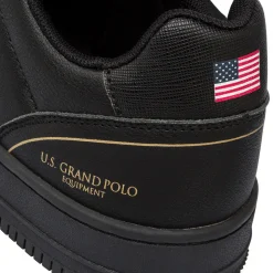 Sneakers nere da Uomo con dettagli in contrasto e logo U.S. Grand Polo