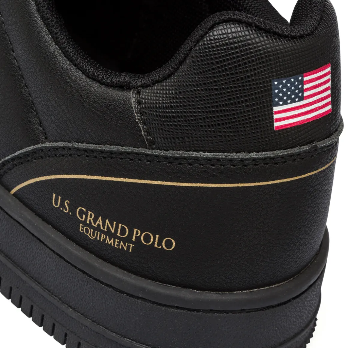 Sneakers nere da Uomo con dettagli in contrasto e logo U.S. Grand Polo