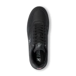 Sneakers nere da Uomo con dettagli in contrasto e logo U.S. Grand Polo