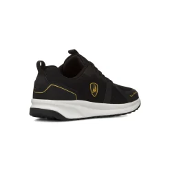 Sneakers nere da Uomo con logo dorato laterale Tonino Lamborghini