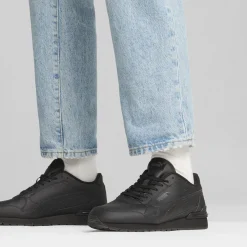 Sneakers nere da Uomo con logo laterale Puma Runner v4