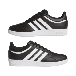 Sneakers nere da Uomo con logo bianco adidas Hoops 4.0