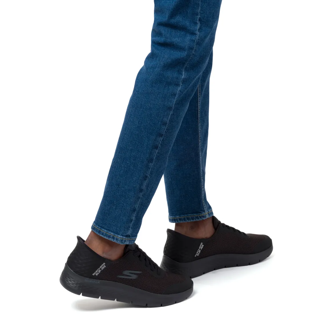 Sneakers nere da Uomo con memory foam Skechers Go Walk Flex Slip-ins
