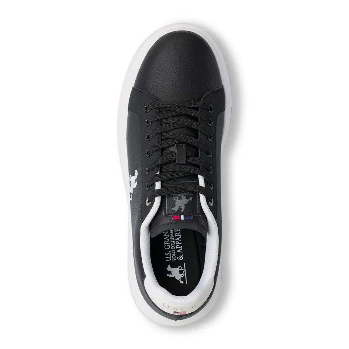 Sneakers nere da Uomo con suola platform e logo laterale U.S. Grand Polo
