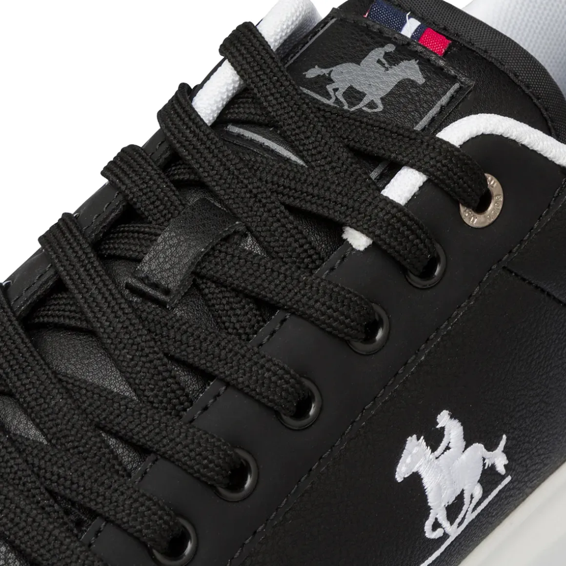 Sneakers nere da Uomo con suola platform e logo laterale U.S. Grand Polo