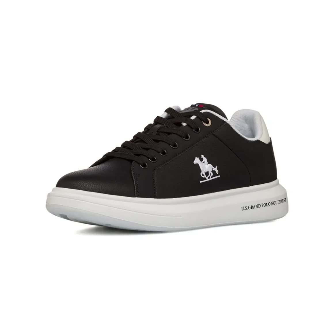 Sneakers nere da Uomo con suola platform e logo laterale U.S. Grand Polo