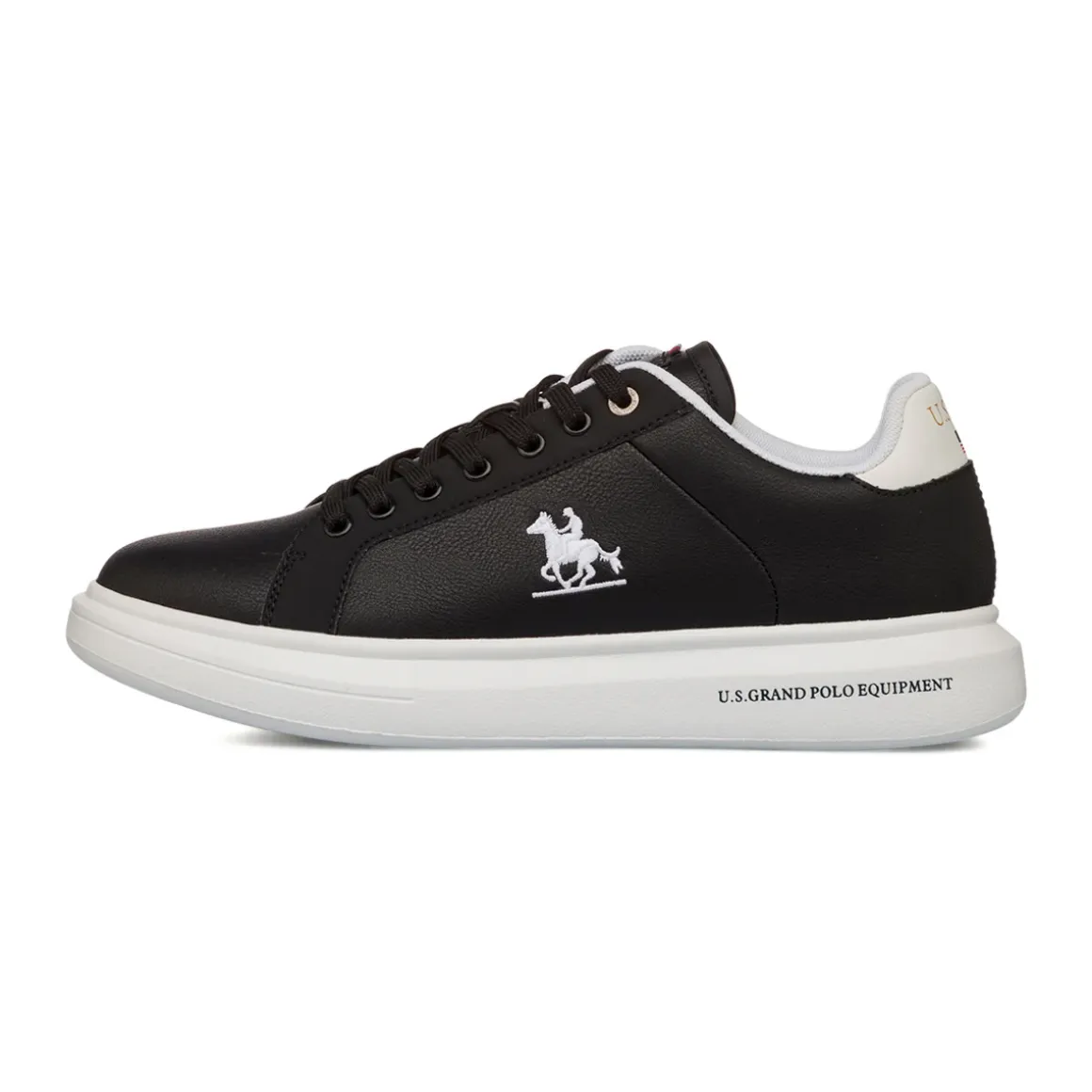 Sneakers nere da Uomo con suola platform e logo laterale U.S. Grand Polo