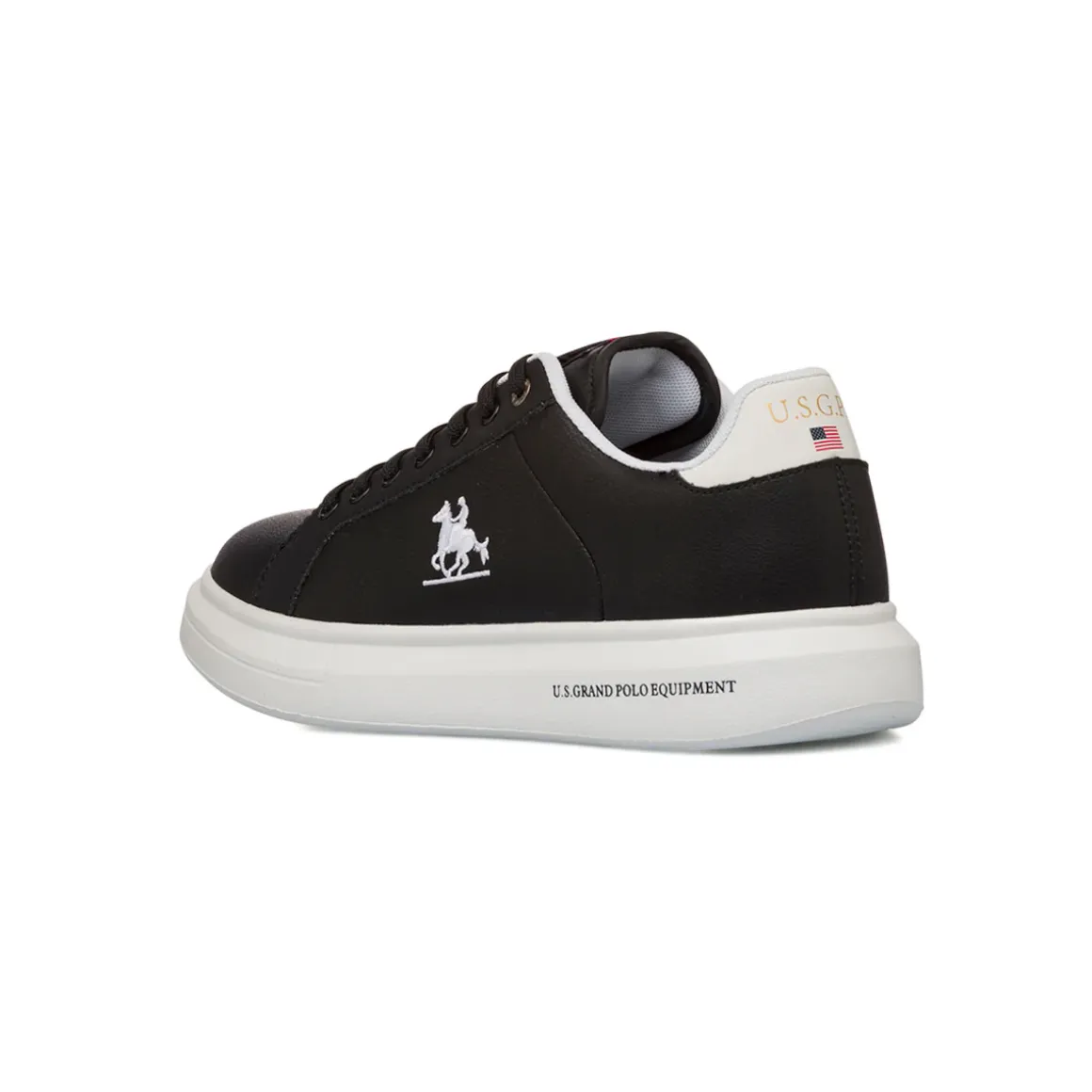 Sneakers nere da Uomo con suola platform e logo laterale U.S. Grand Polo
