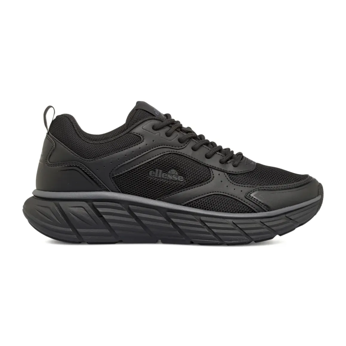 Sneakers nere da Uomo in mesh con suola spessa in gomma Ellesse