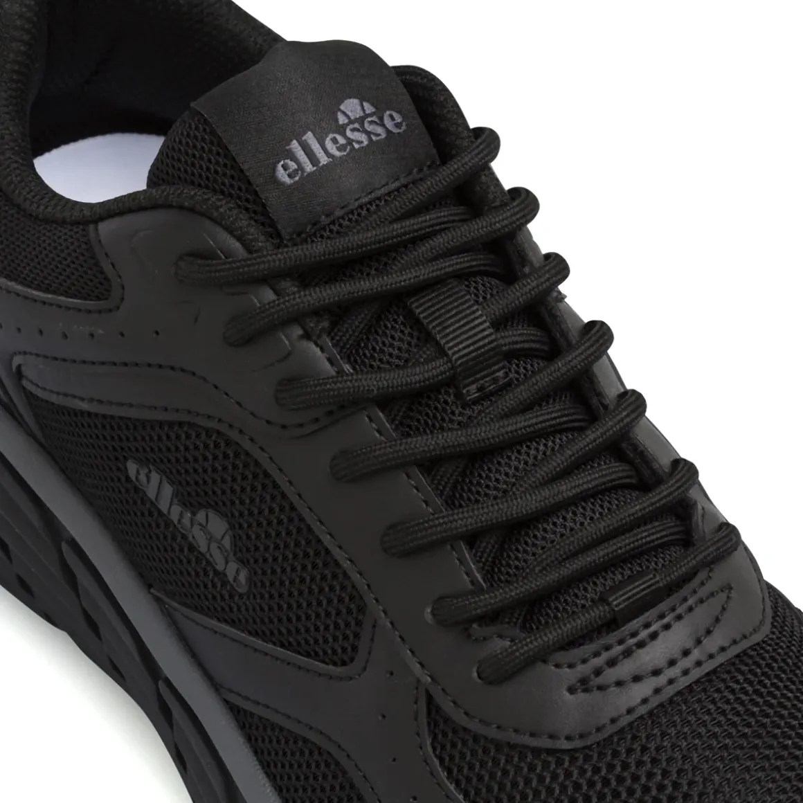 Sneakers nere da Uomo in mesh con suola spessa in gomma Ellesse
