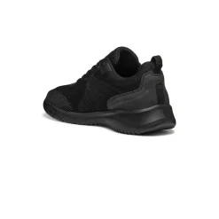 Sneakers nere da Uomo in tessuto traforato e suola traspirante Geox