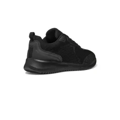 Sneakers nere da Uomo in tessuto traforato e suola traspirante Geox
