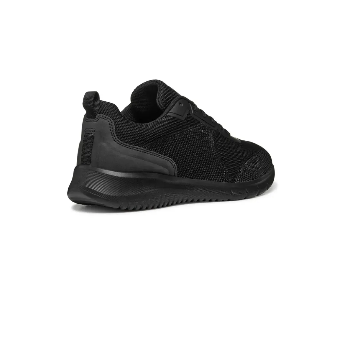 Sneakers nere da Uomo in tessuto traforato e suola traspirante Geox