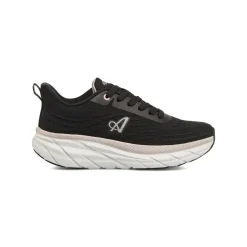 Sneakers Nere Donna in mesh con logo glitter e suola chunky Australian