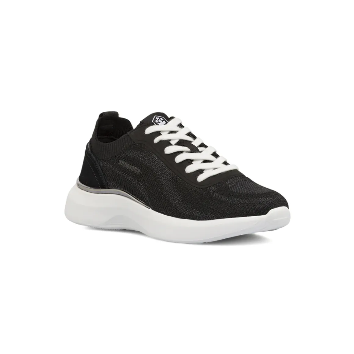 Sneakers nere Donna in tessuto con soletta Memory Foam Lumberjack