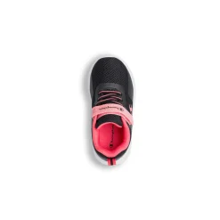 Sneakers nere e rosa da Bambina Softy Evolve con chiusura a strappo Champion