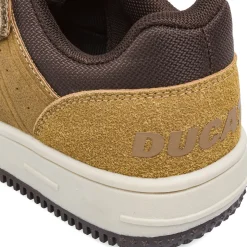 Sneakers ocra con chiusura a strappo da Bambino Ducati