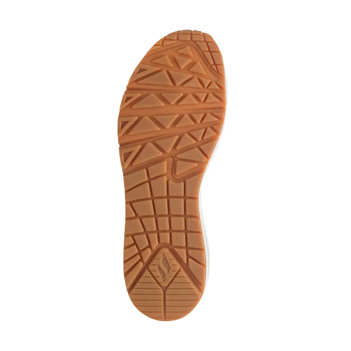 Sneakers off-white da donna con suola ad aria e Memory Foam Skechers Uno