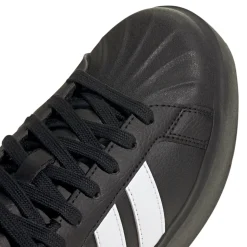 Sneakers platform nere da Donna con logo bianco adidas Streettalk