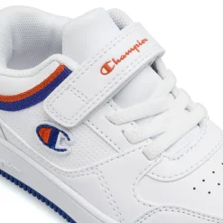 Sneakers Primi passi Bambini bianche con chiusura a strappo Champion