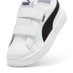 Sneakers primi passi bambino e bambina bianche con dettaglio nero Puma Rickie Classic