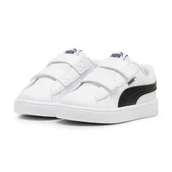 Sneakers primi passi bambino e bambina bianche con dettaglio nero Puma Rickie Classic