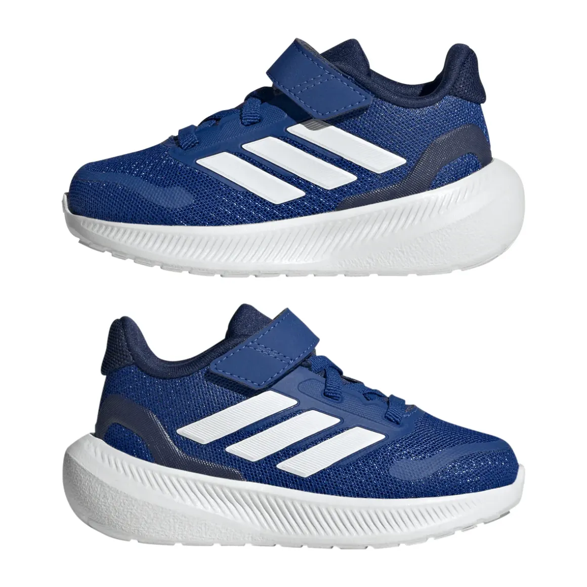 Sneakers primi passi bambino blu con intersuola Cloudfoam adidas Runfalcon 5