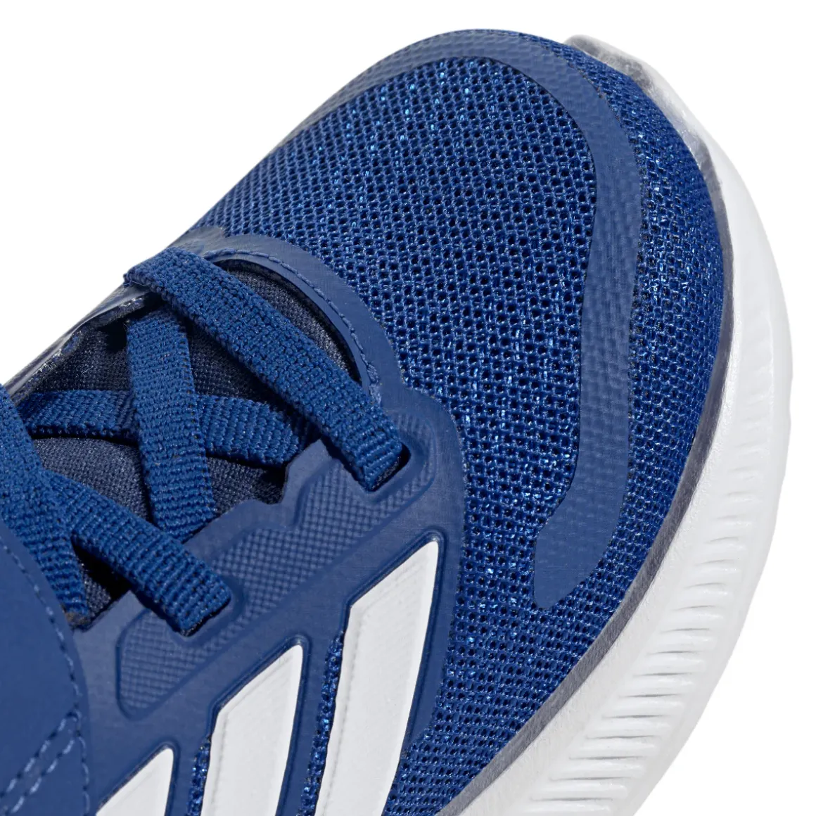 Sneakers primi passi bambino blu con intersuola Cloudfoam adidas Runfalcon 5