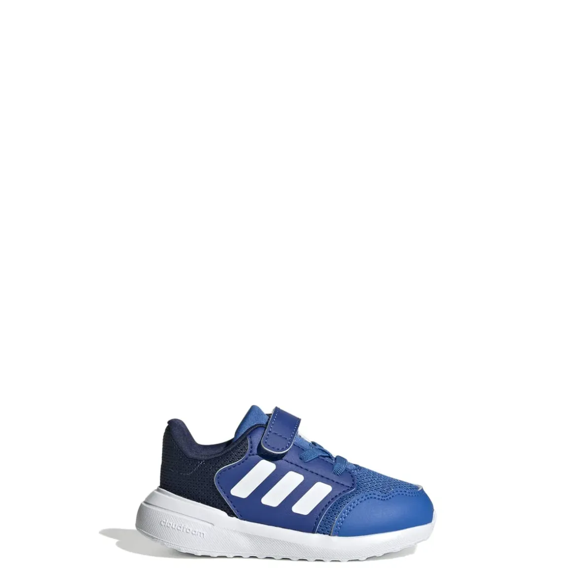 Sneakers primi passi bambino blu e bianche con logo adidas Tensaur Run 3.1
