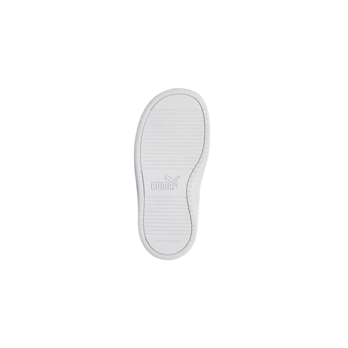 Sneakers primi passi bambino bianche con dettagli blu Puma Rickie