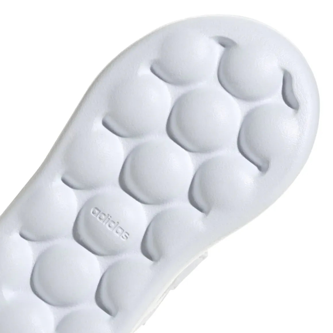 Sneakers primi passi bianche da bambina con dettagli iridescenti adidas Grand Court 2.0 CF I
