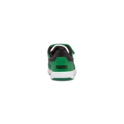 Sneakers primi passi bianche e verdi da bambino Puma Rebound V6 Lo AC+ Inf