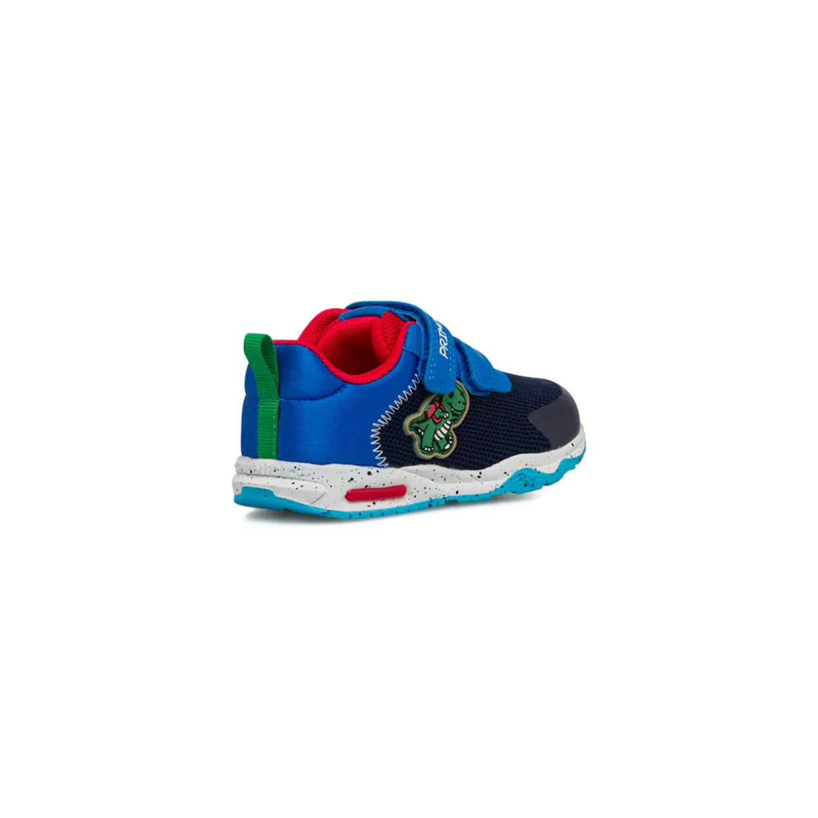 Sneakers primi passi blu da bambino con luci nella suola Primigi Baby Air Light