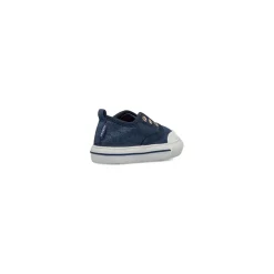 Sneakers Primi passi blu effetto jeans da Bambino in tessuto Primigi