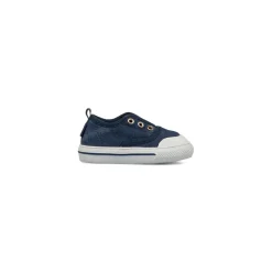Sneakers Primi passi blu effetto jeans da Bambino in tessuto Primigi