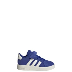 Sneakers Primi Passi blu per bambino con strappo adidas Grand Court