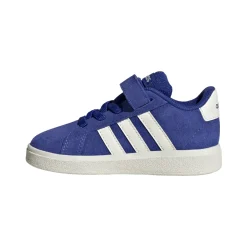 Sneakers Primi Passi blu per bambino con strappo adidas Grand Court