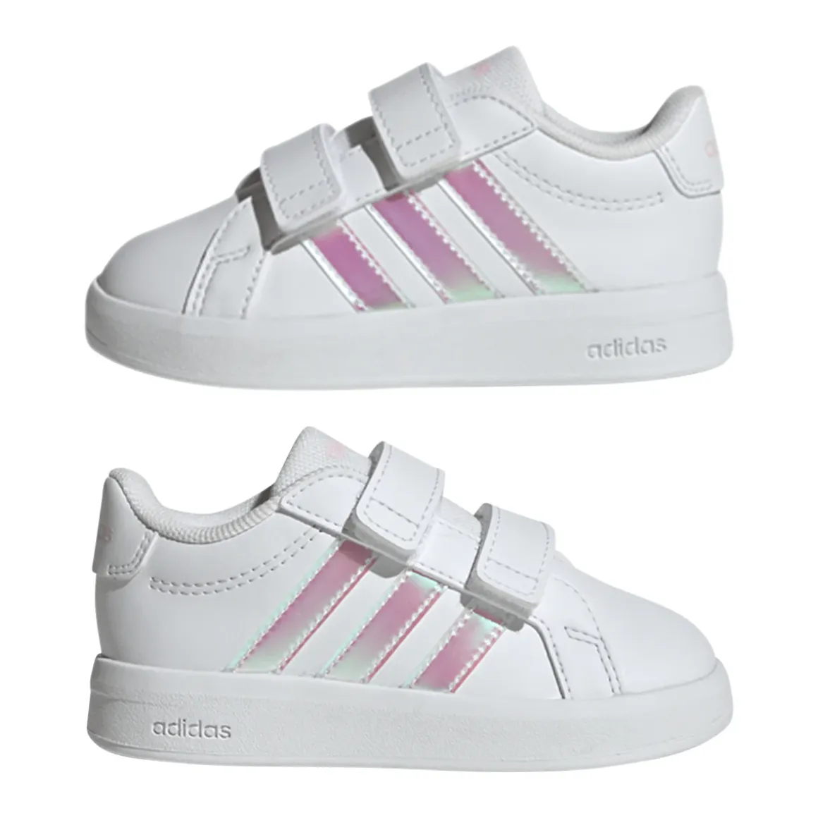 Sneakers primi passi da Bambina bianche adidas Grand Court 3.0