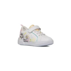 Sneakers Ragazza bianche con stampa colorata Dieci Baci