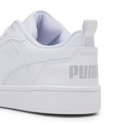 Sneakers ragazza e ragazzo bianche con logo Puma Rebound V6 Low