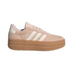 Sneakers Ragazza Rosa con Suola Platform adidas VL Court Bold