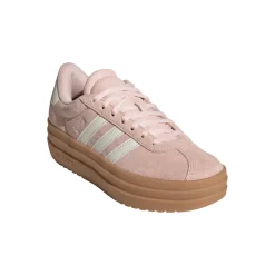 Sneakers Ragazza Rosa con Suola Platform adidas VL Court Bold