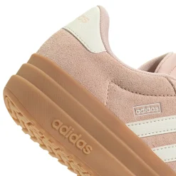 Sneakers Ragazza Rosa con Suola Platform adidas VL Court Bold