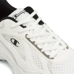 Sneakers retro da Uomo bianche in tessuto mesh Champion