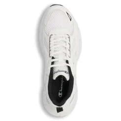 Sneakers retro da Uomo bianche in tessuto mesh Champion