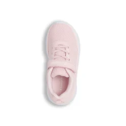 Sneakers Rosa Bambina in tessuto mesh con chiusura a strappo Champion