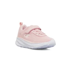 Sneakers Rosa Bambina in tessuto mesh con chiusura a strappo Champion